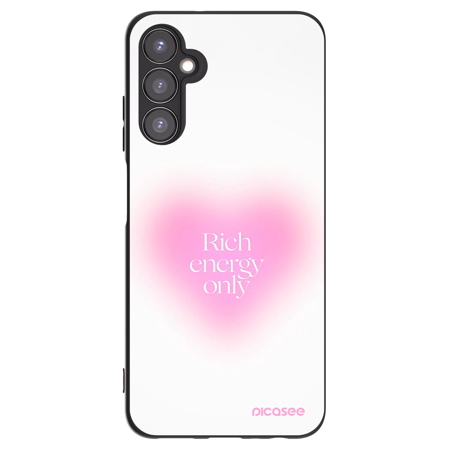 Picasee Μαύρη θήκη σιλικόνης για Samsung Galaxy A05s A057G - Rich Energy
