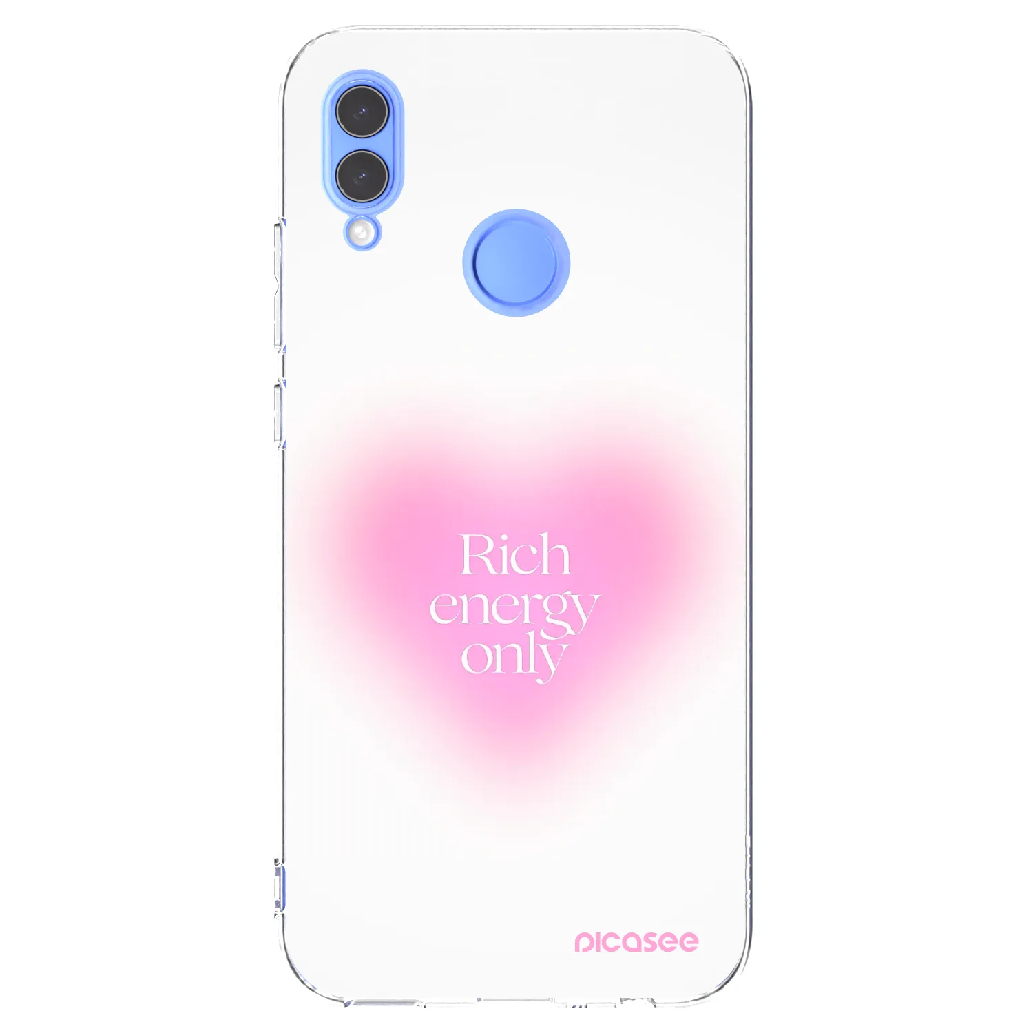 Picasee διαφανής θήκη σιλικόνης Honor 10 Lite - Rich Energy