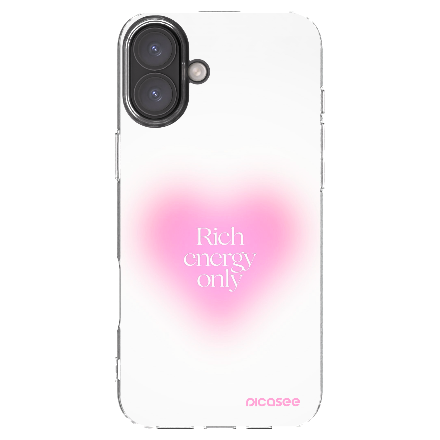 Picasee διαφανής θήκη σιλικόνης Apple iPhone 16 Plus - Rich Energy