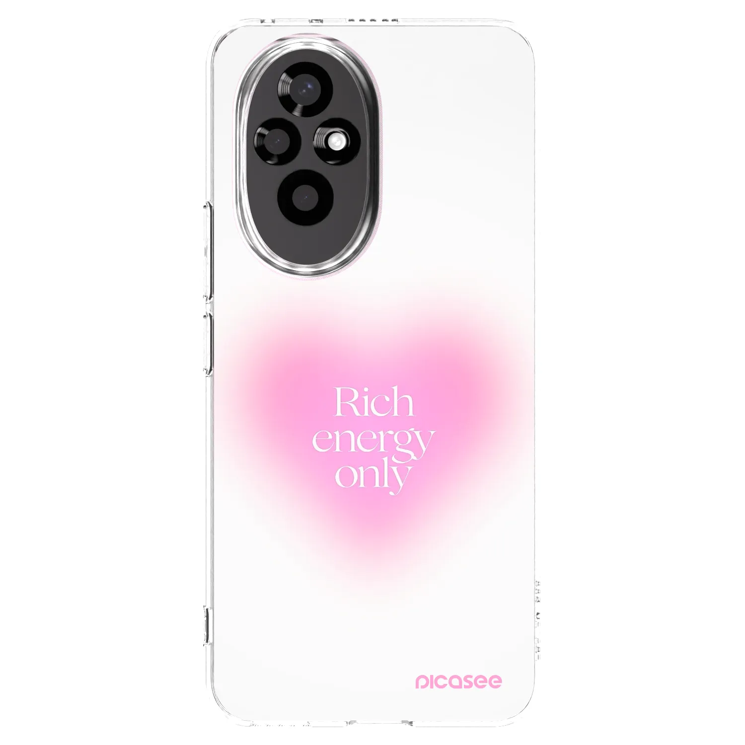 Picasee διαφανής θήκη σιλικόνης Honor 200 Pro 5G - Rich Energy