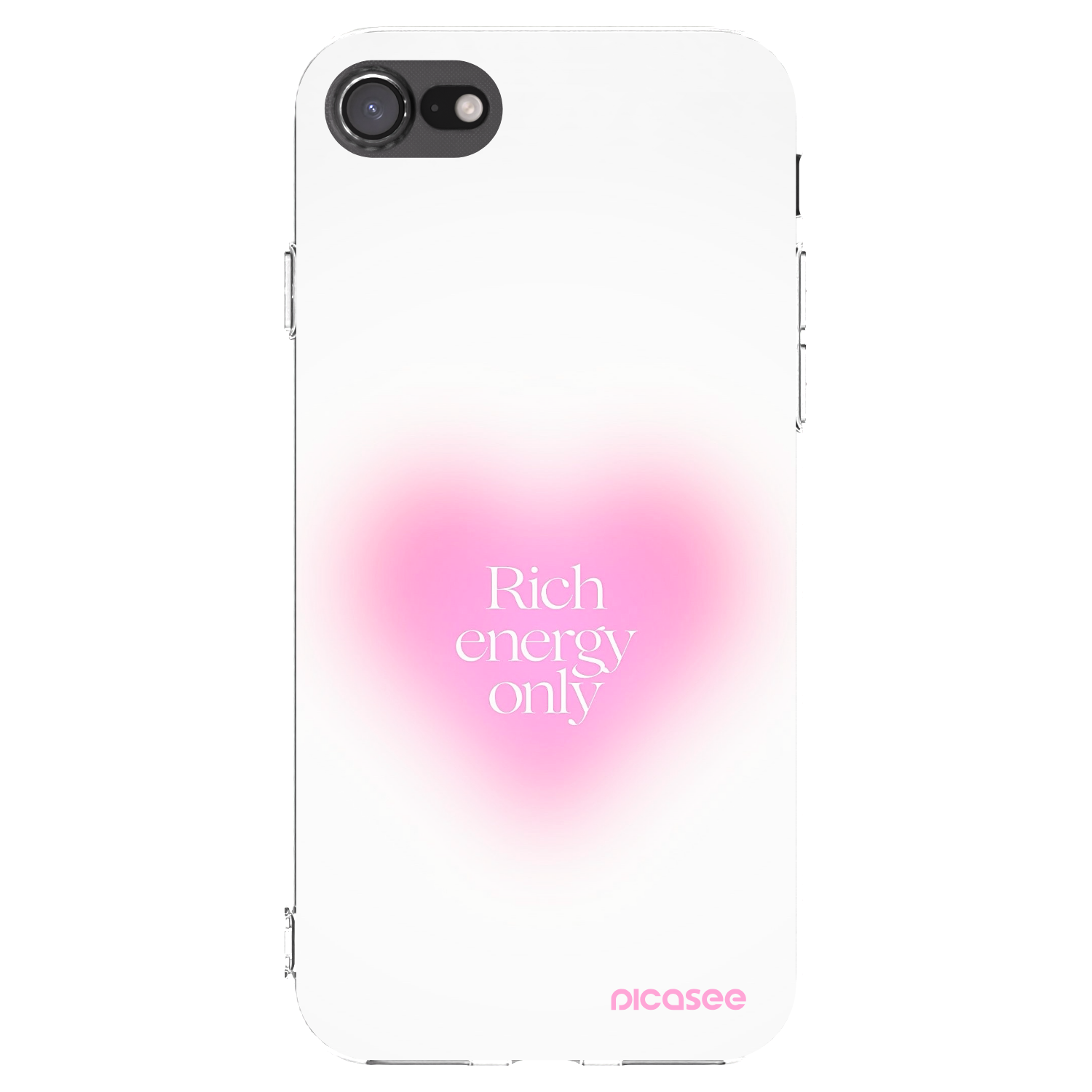 Picasee διαφανής θήκη σιλικόνης Apple iPhone 7 - Rich Energy