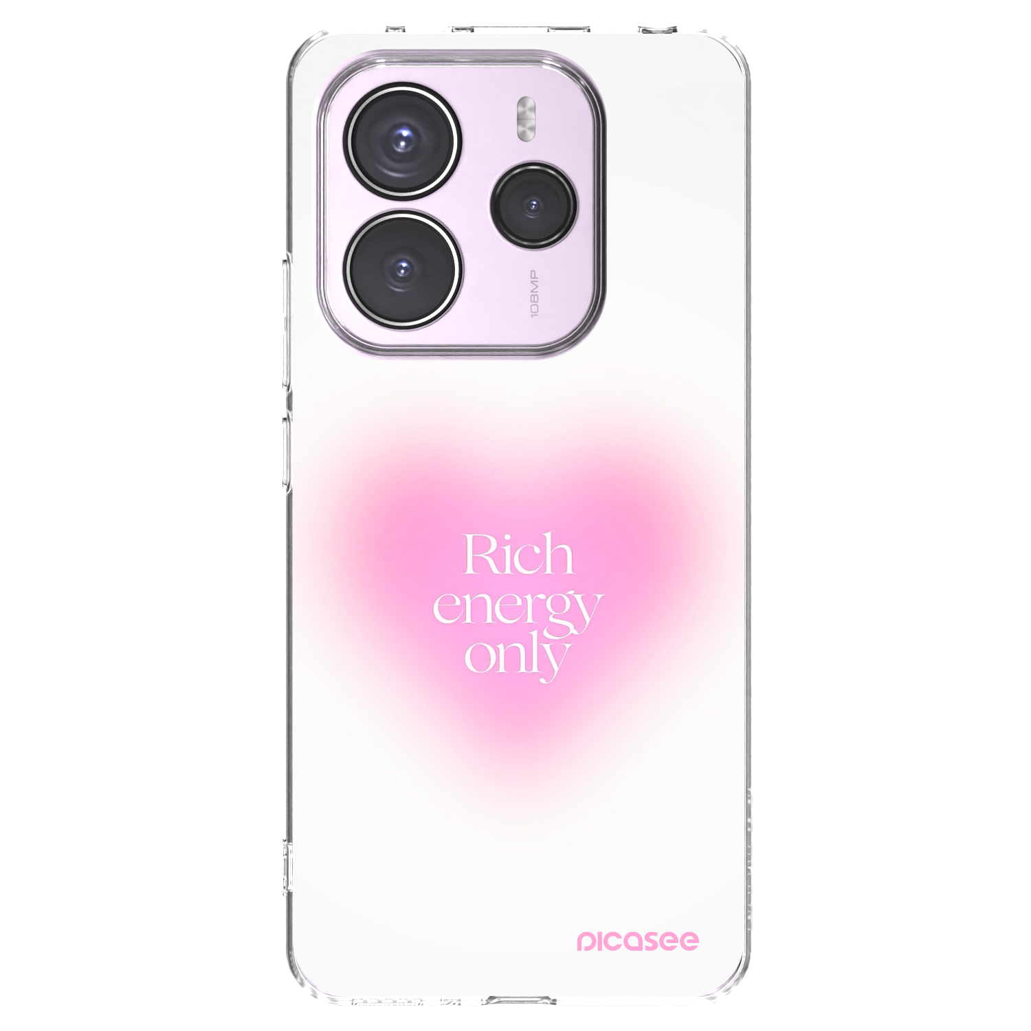 Picasee διαφανής θήκη σιλικόνης Xiaomi Redmi Note 14 5G - Rich Energy