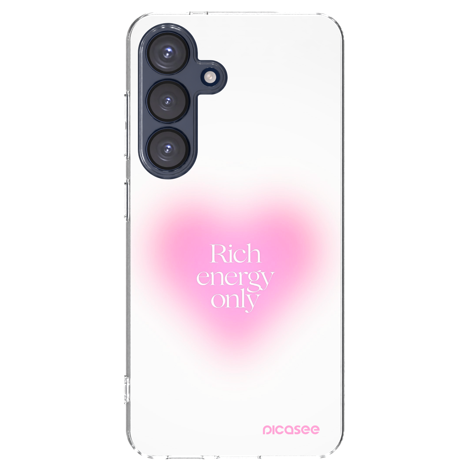Picasee διαφανής θήκη σιλικόνης Samsung Galaxy S25 5G - Rich Energy