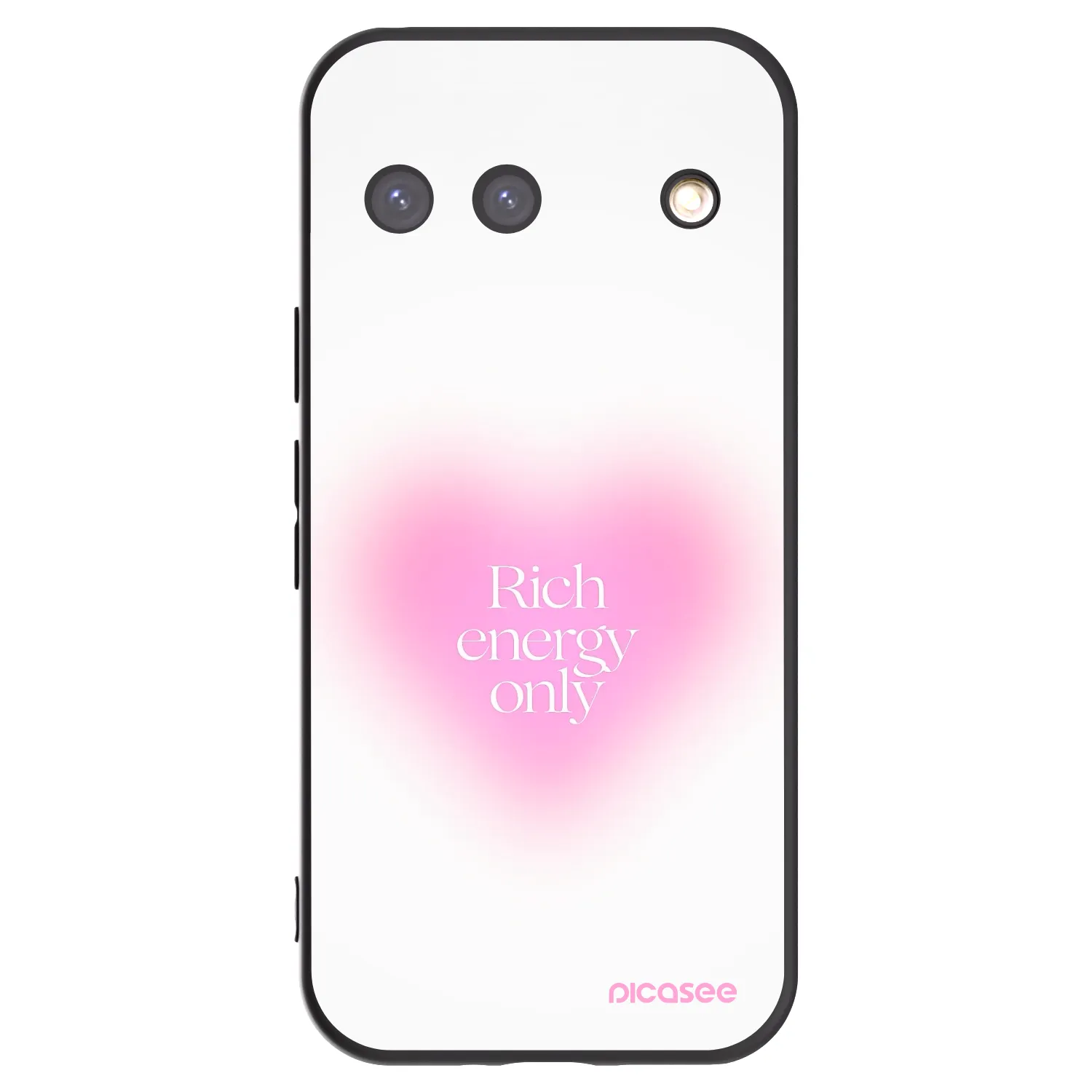 Picasee Μαύρη θήκη σιλικόνης για Google Pixel 9 - Rich Energy