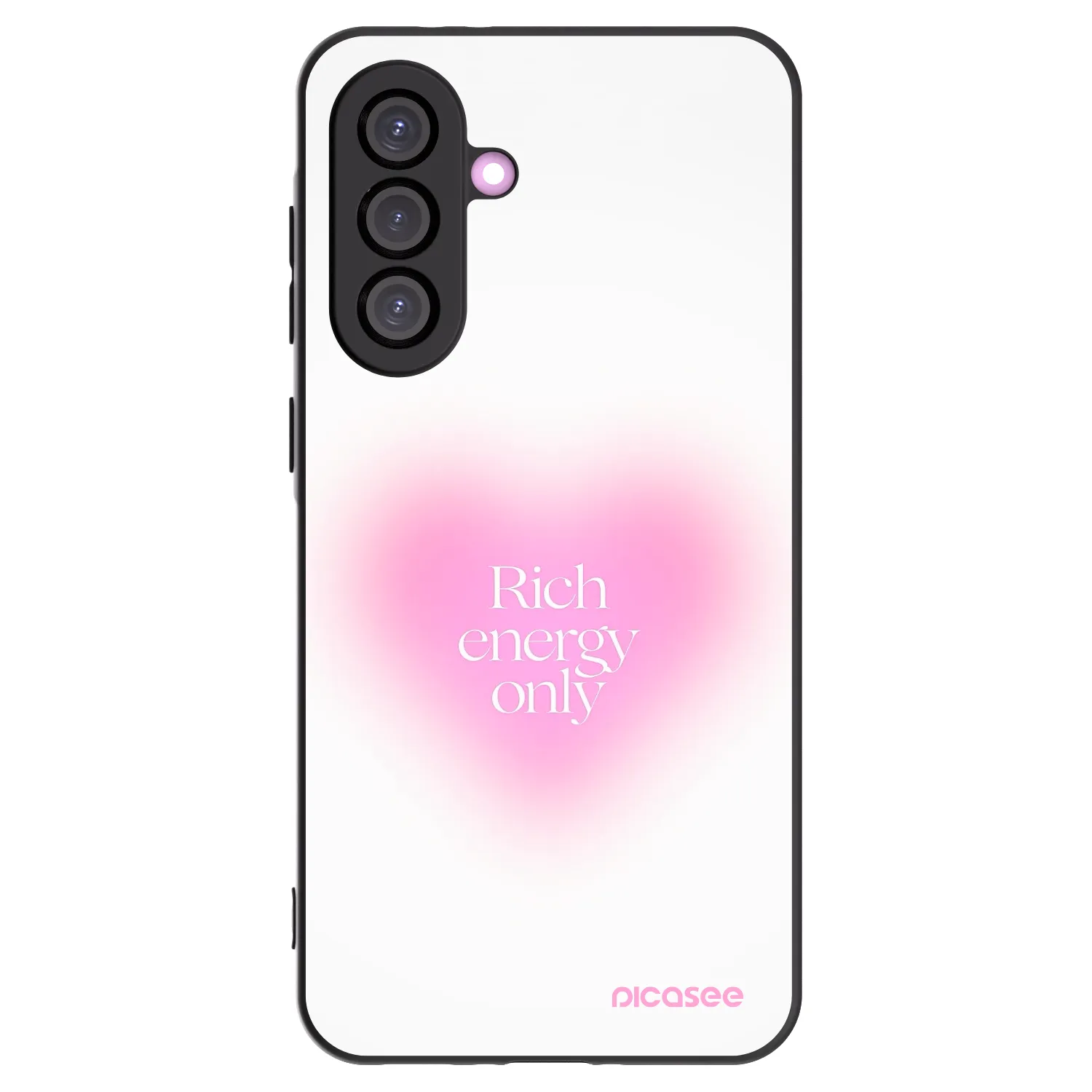 Picasee Μαύρη θήκη σιλικόνης για Samsung Galaxy A56 5G A566B - Rich Energy