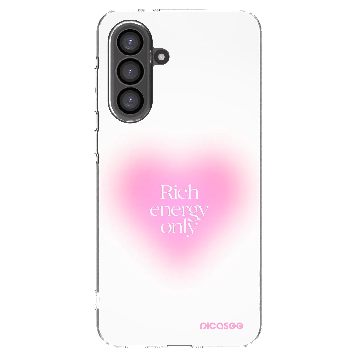 Picasee διαφανής θήκη σιλικόνης Samsung Galaxy A56 5G A566B - Rich Energy