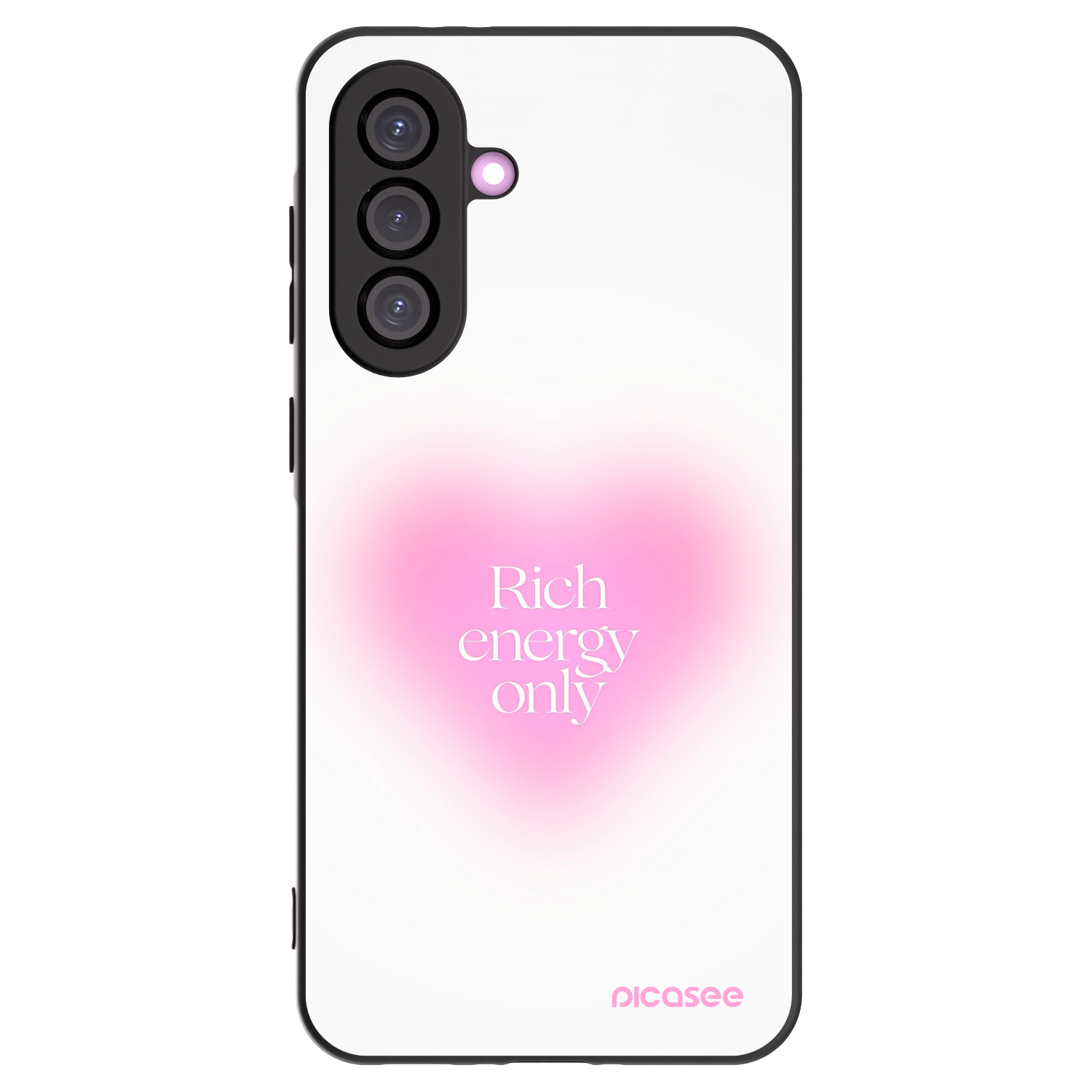 Picasee Μαύρη θήκη σιλικόνης για Samsung Galaxy A36 5G - Rich Energy