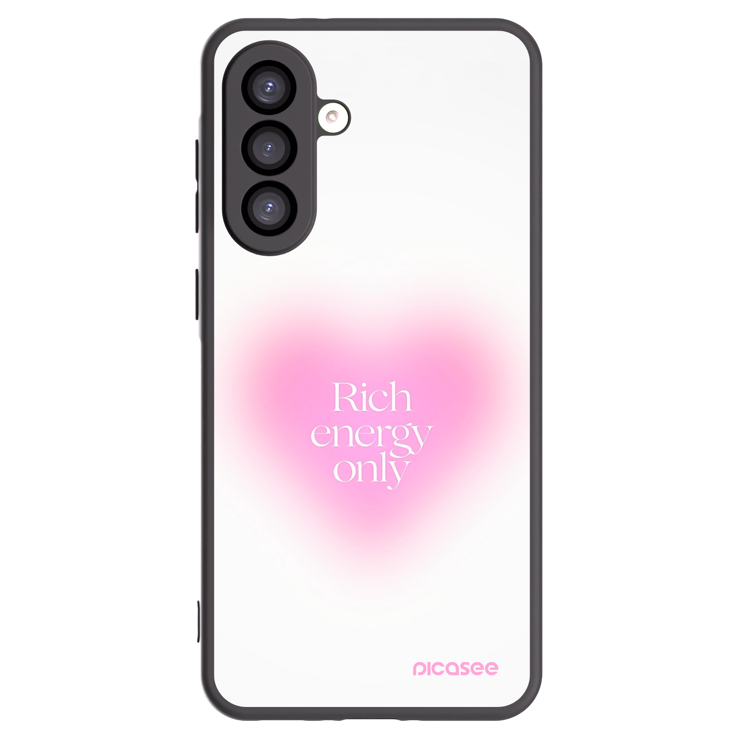 Picasee Μαύρη θήκη σιλικόνης για Samsung Galaxy A26 5G A266B - Rich Energy