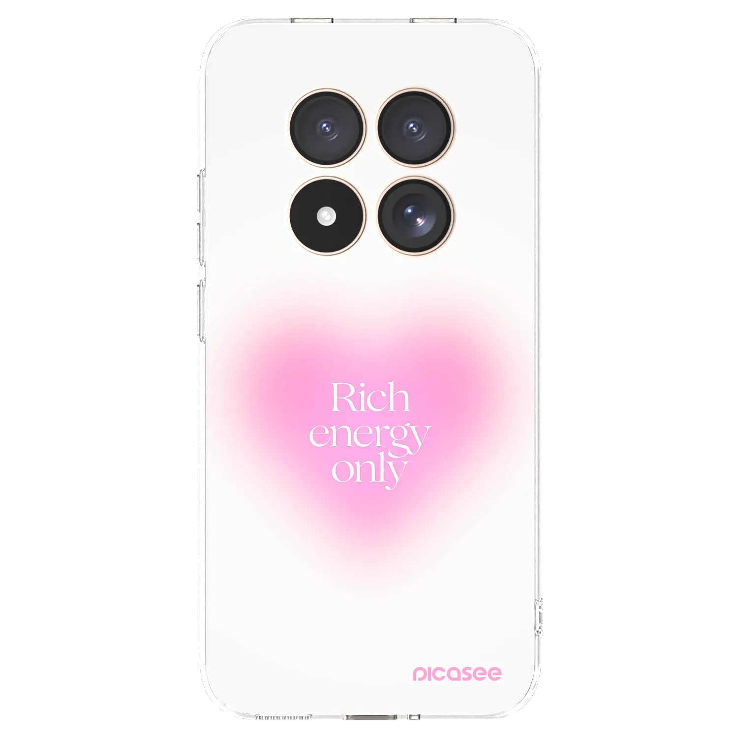 Picasee διαφανής θήκη σιλικόνης Xiaomi Redmi Note 15 Pro 4G - Rich Energy