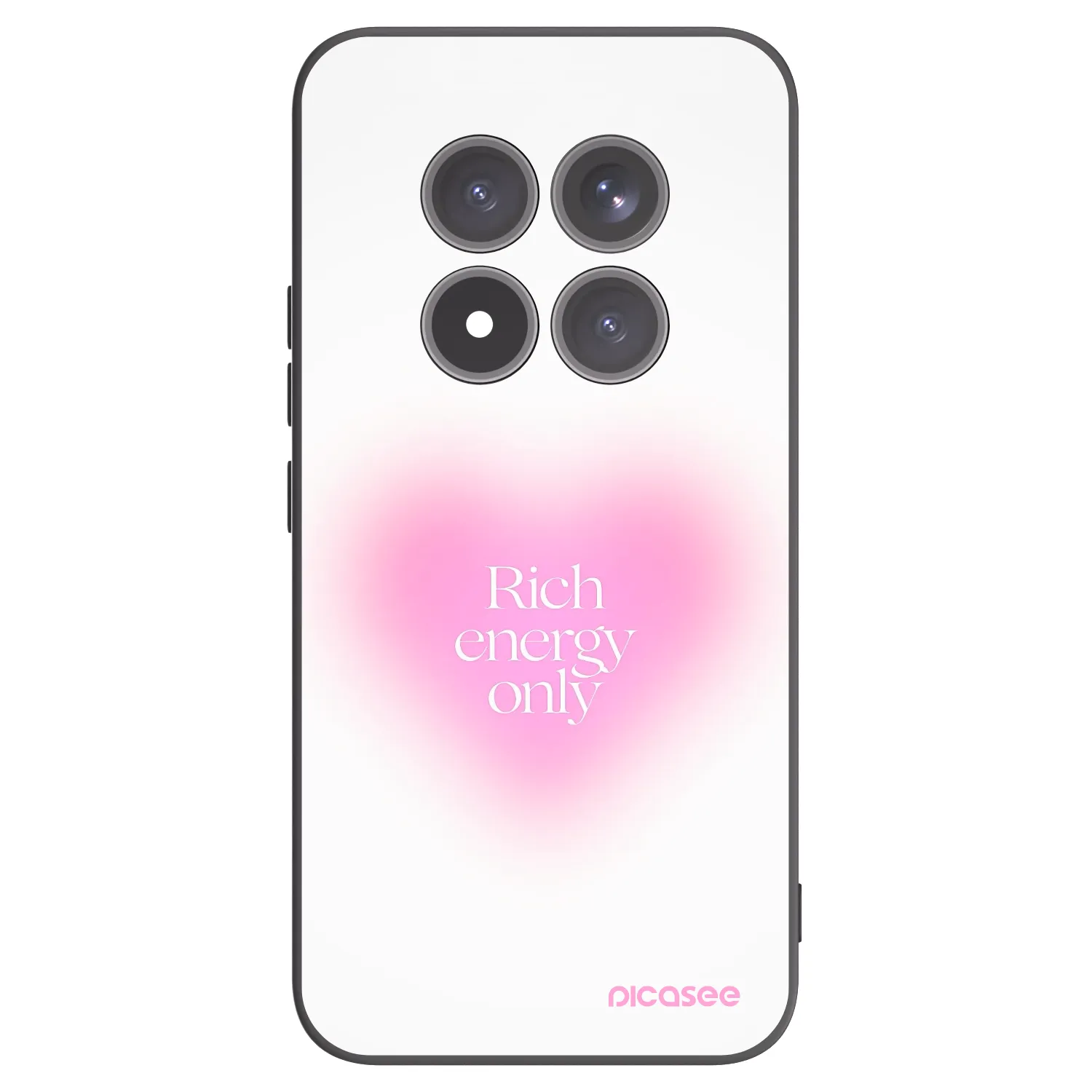 Picasee Μαύρη θήκη σιλικόνης για Xiaomi Redmi Note 15 Pro+ - Rich Energy