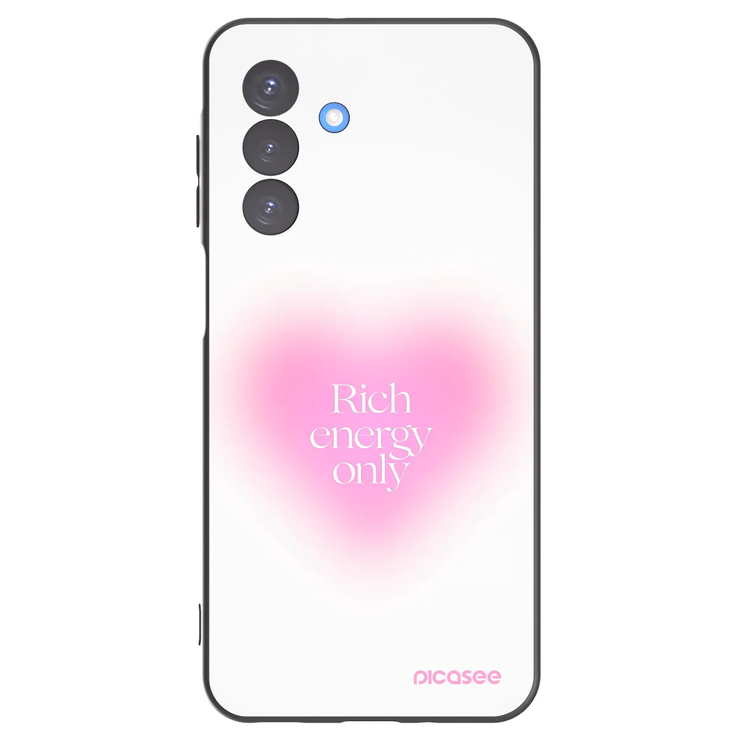 Picasee Μαύρη θήκη σιλικόνης για Samsung Galaxy A17 5G - Rich Energy