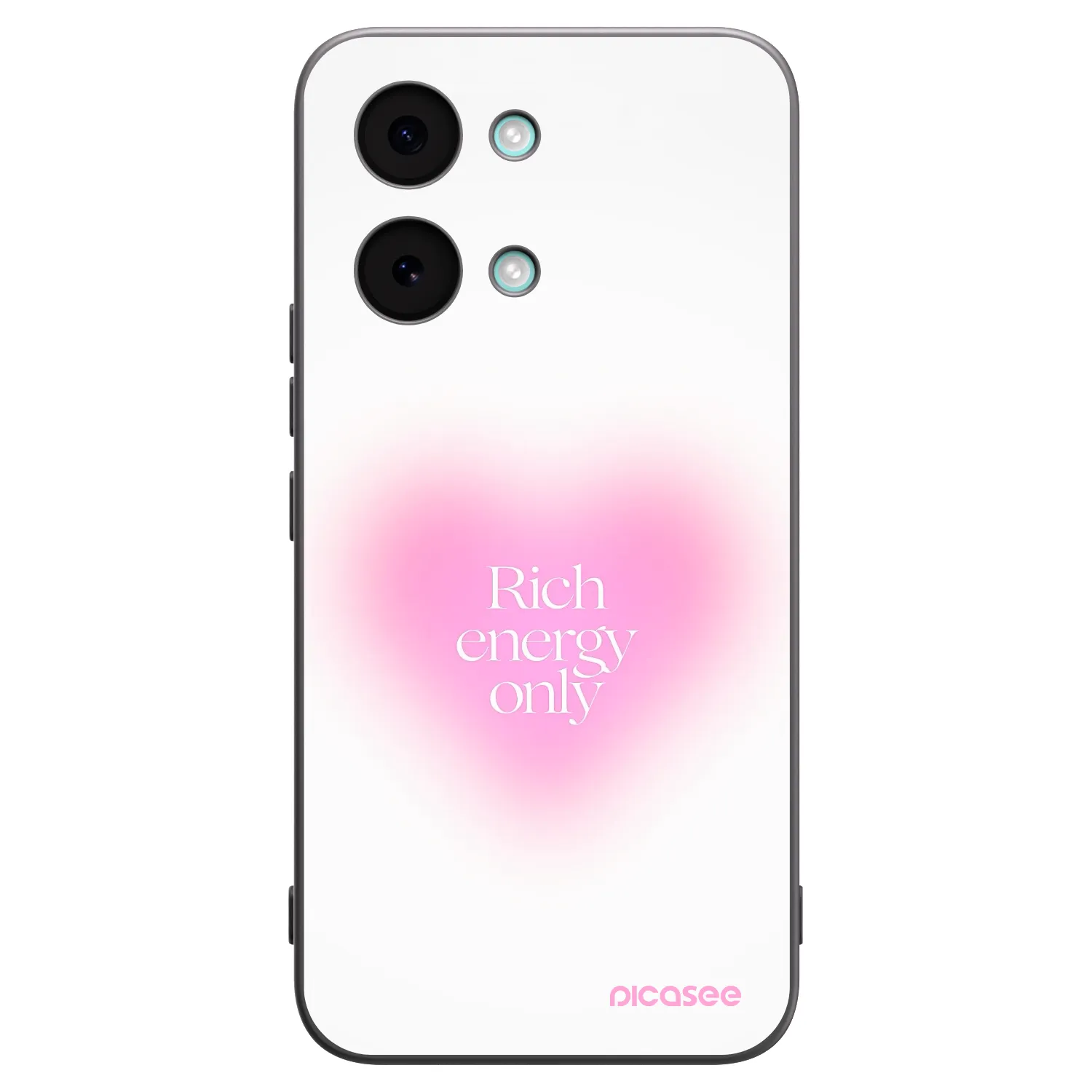 Picasee Μαύρη θήκη σιλικόνης για Xiaomi Poco X8 Pro Max - Rich Energy