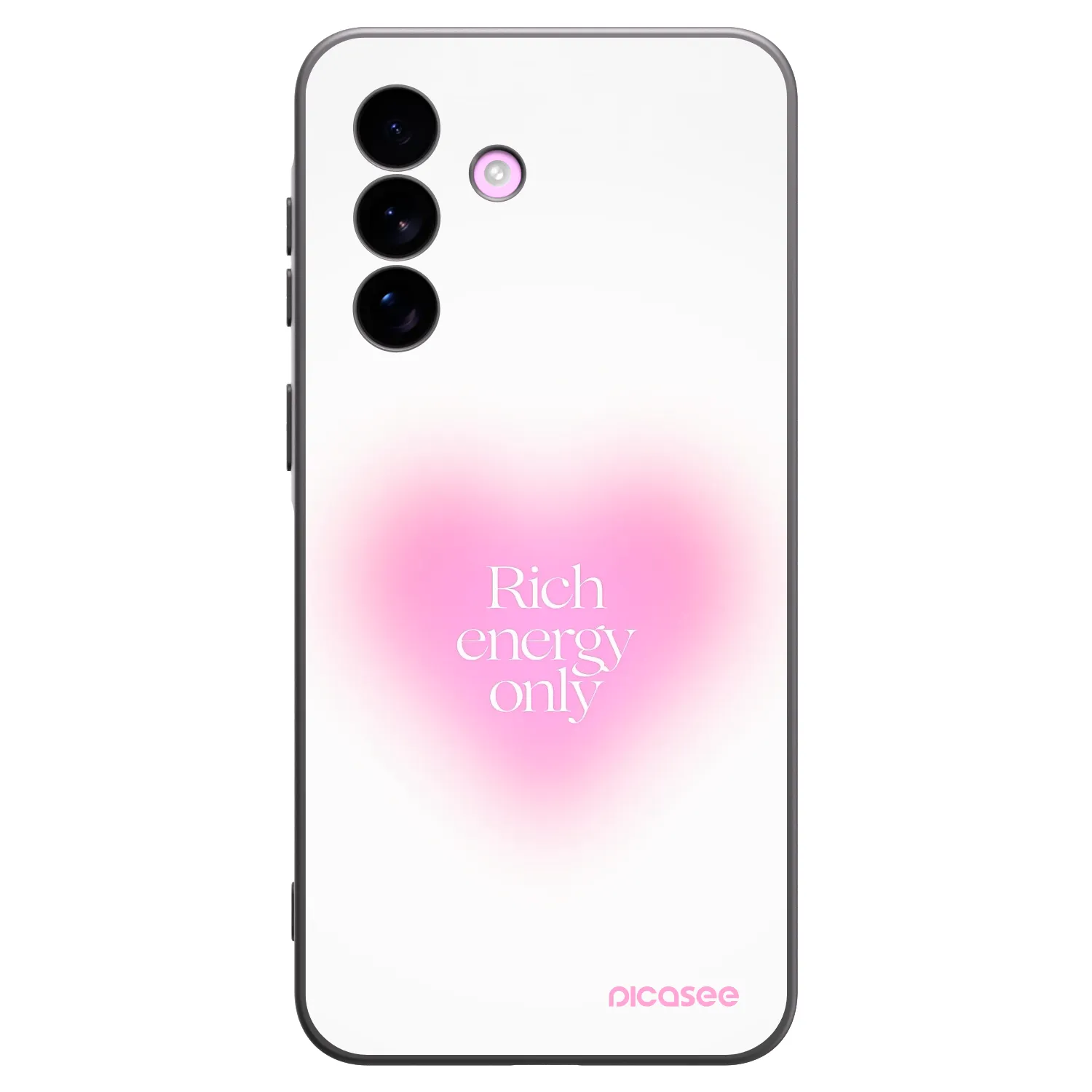Picasee Μαύρη θήκη σιλικόνης για Samsung Galaxy A57 5G - Rich Energy
