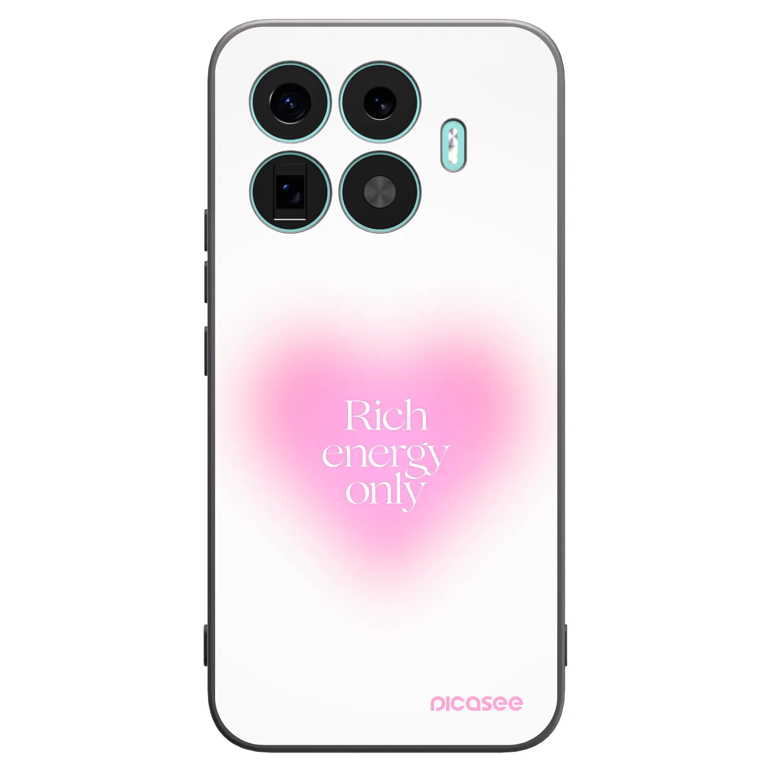 Picasee Μαύρη θήκη σιλικόνης για Xiaomi 17T Pro - Rich Energy