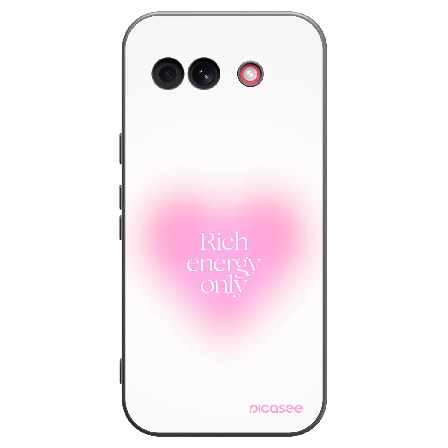 Picasee Μαύρη θήκη σιλικόνης για Google Pixel 10a - Rich Energy