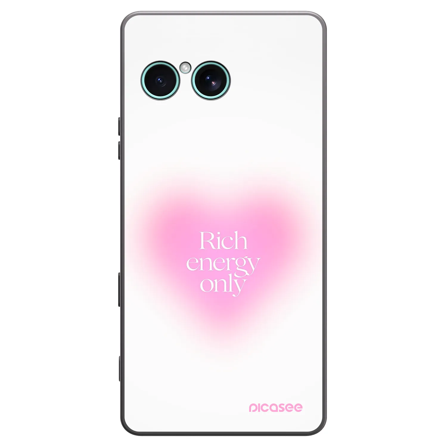 Picasee Μαύρη θήκη σιλικόνης για Sony Xperia 10 VII - Rich Energy