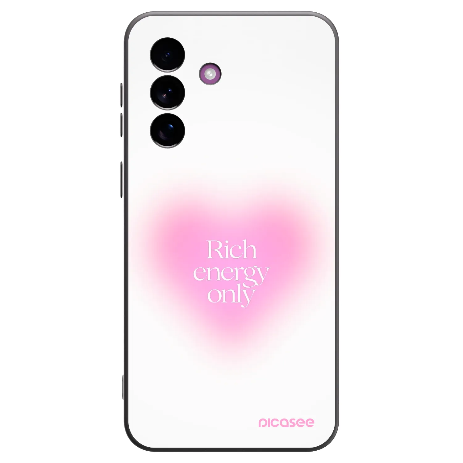 Picasee Μαύρη θήκη σιλικόνης για Samsung Galaxy A37 - Rich Energy