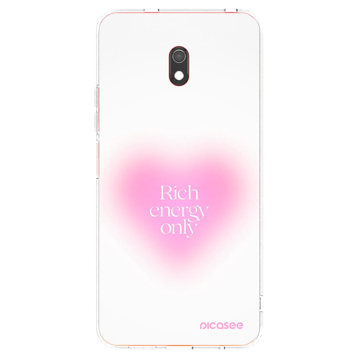 Picasee διαφανής θήκη σιλικόνης Xiaomi Redmi 8A - Rich Energy