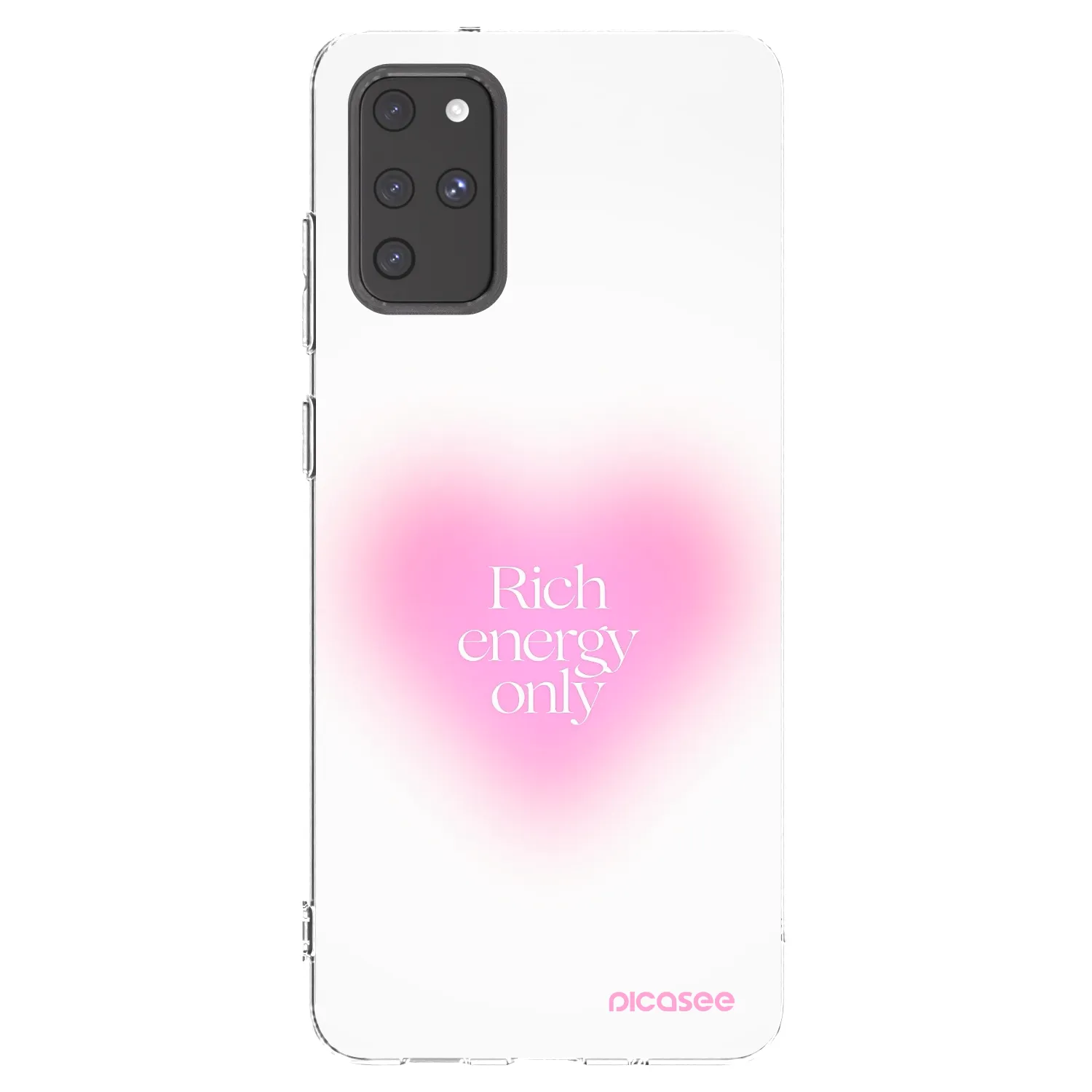 Picasee διαφανής θήκη σιλικόνης Samsung Galaxy S20+ G985F - Rich Energy