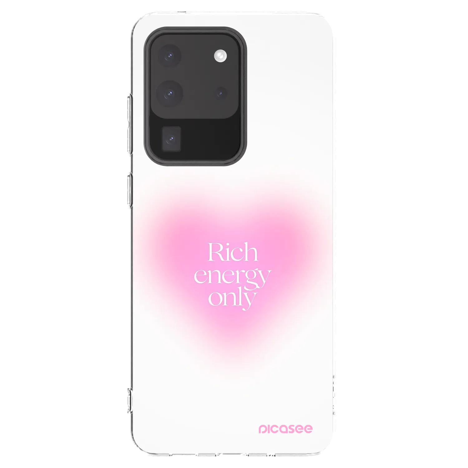 Picasee διαφανής θήκη σιλικόνης Samsung Galaxy S20 Ultra 5G G988F - Rich Energy