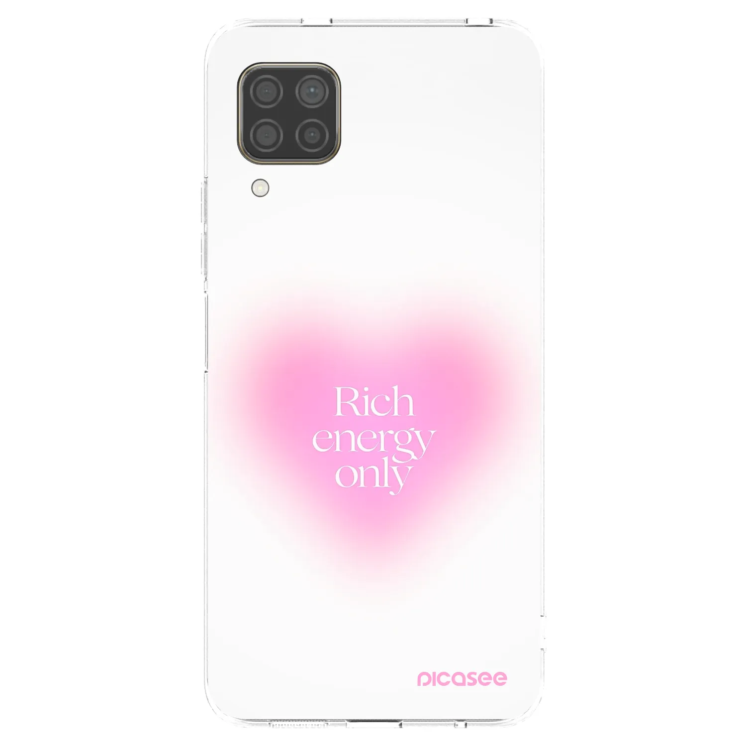 Picasee διαφανής θήκη σιλικόνης Huawei P40 Lite - Rich Energy