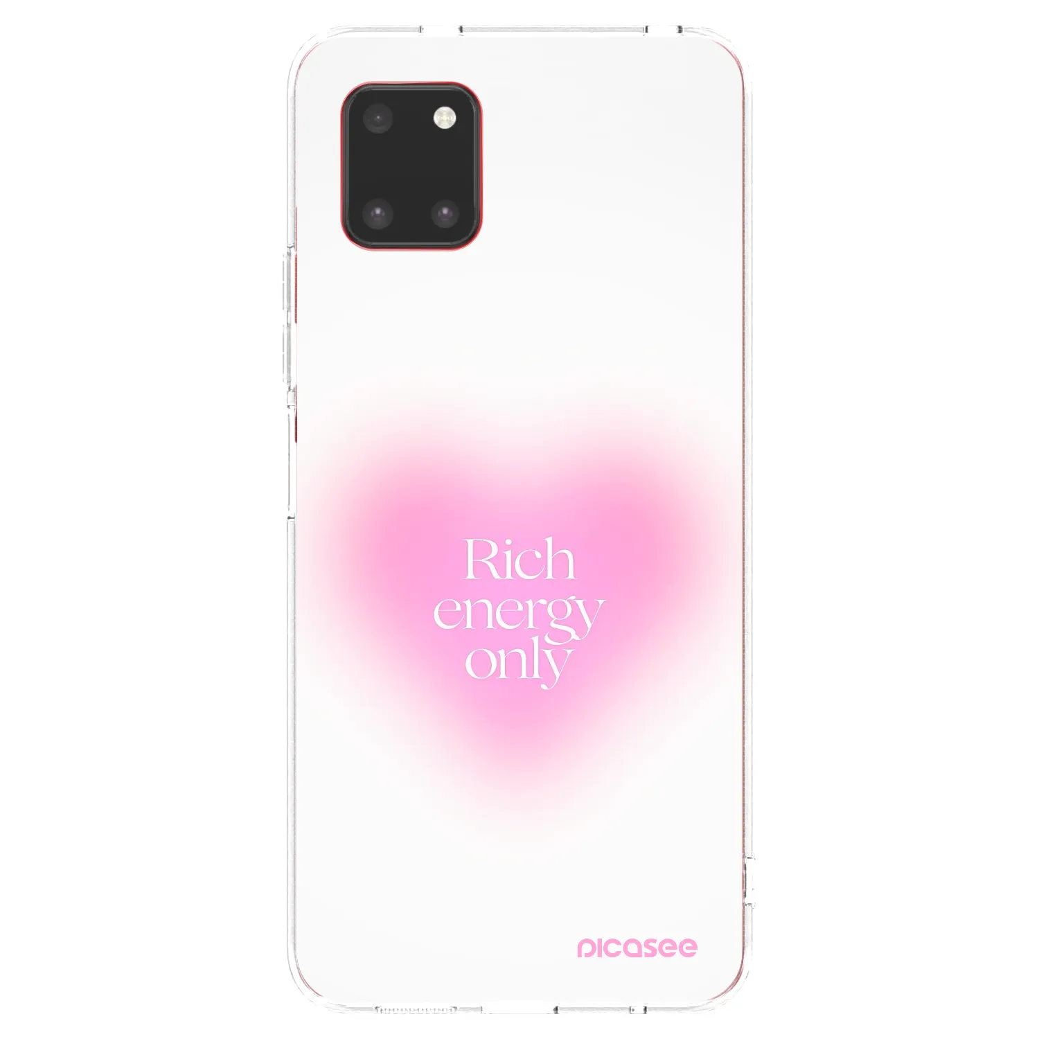 Picasee διαφανής θήκη σιλικόνης Samsung Galaxy Note 10 Lite N770F - Rich Energy