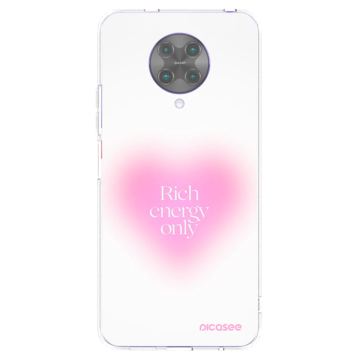 Picasee διαφανής θήκη σιλικόνης Xiaomi Poco F2 Pro - Rich Energy