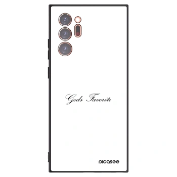 Picasee Μαύρη θήκη σιλικόνης για Samsung Galaxy Note 20 Ultra - Gods Favorite
