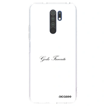 Picasee διαφανής θήκη σιλικόνης Xiaomi Redmi 9 - Gods Favorite