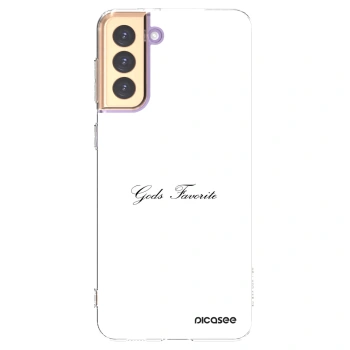 Picasee διαφανής θήκη σιλικόνης Samsung Galaxy S21+ 5G G996F - Gods Favorite