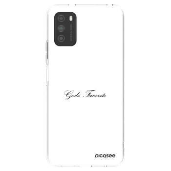Picasee διαφανής θήκη σιλικόνης Xiaomi Poco M3 - Gods Favorite