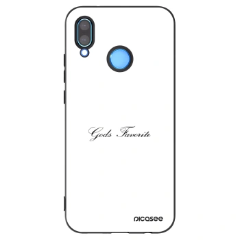 Picasee Μαύρη θήκη σιλικόνης για Huawei P20 Lite - Gods Favorite