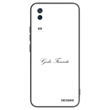 Picasee Μαύρη θήκη σιλικόνης για Vivo Y11s - Gods Favorite