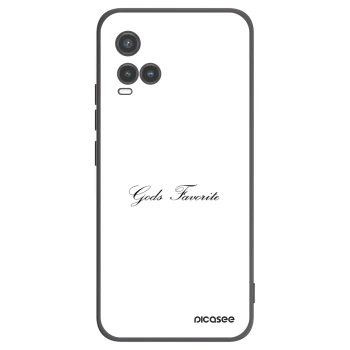 Picasee Μαύρη θήκη σιλικόνης για Vivo Y33s - Gods Favorite
