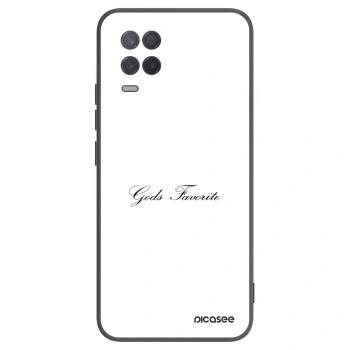 Picasee Μαύρη θήκη σιλικόνης για Realme 8 5G - Gods Favorite
