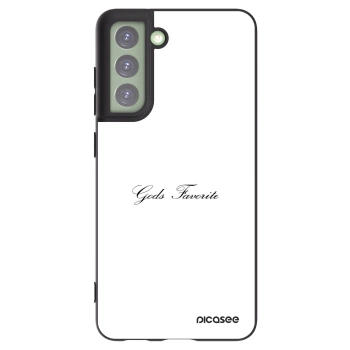 Picasee Μαύρη θήκη σιλικόνης για Samsung Galaxy S21 FE 5G - Gods Favorite