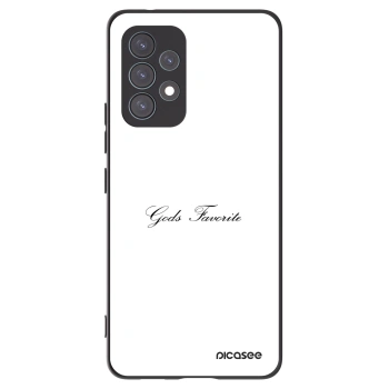 Picasee Μαύρη θήκη σιλικόνης για Samsung Galaxy A53 5G A536 - Gods Favorite