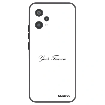 Picasee Μαύρη θήκη σιλικόνης για Realme 9 Pro 5G - Gods Favorite