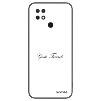 Picasee Μαύρη θήκη σιλικόνης για Xiaomi Redmi 10C - Gods Favorite