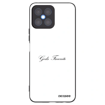 Picasee Μαύρη θήκη σιλικόνης για Honor X8 4G - Gods Favorite