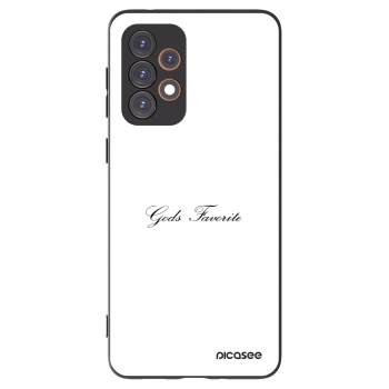 Picasee Μαύρη θήκη σιλικόνης για Samsung Galaxy A33 5G A336 - Gods Favorite