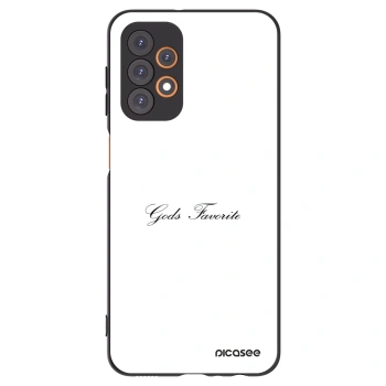 Picasee Μαύρη θήκη σιλικόνης για Samsung Galaxy A23 A235F 4G - Gods Favorite