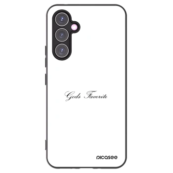 Picasee Μαύρη θήκη σιλικόνης για Samsung Galaxy A54 5G A546B - Gods Favorite