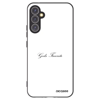 Picasee Μαύρη θήκη σιλικόνης για Samsung Galaxy A34 5G A346B - Gods Favorite