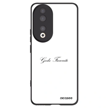 Picasee Μαύρη θήκη σιλικόνης για Honor 90 5G - Gods Favorite