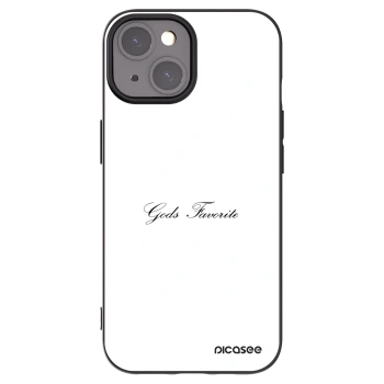 Picasee Μαύρη θήκη σιλικόνης για Apple iPhone 15 - Gods Favorite