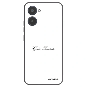 Picasee Μαύρη θήκη σιλικόνης για Realme 10 4G - Gods Favorite