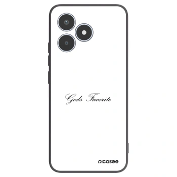Picasee Μαύρη θήκη σιλικόνης για Realme C53 - Gods Favorite