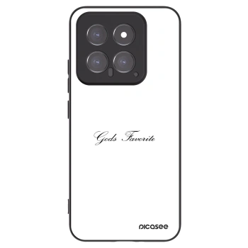 Picasee Μαύρη θήκη σιλικόνης για Xiaomi 14 - Gods Favorite