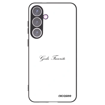 Picasee Μαύρη θήκη σιλικόνης για Samsung Galaxy S24+ S926B 5G - Gods Favorite